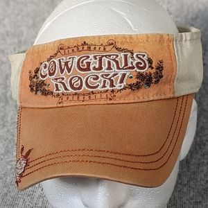 COPY - Cruel Girl Trademark Authentic Cowgirls Rock Ladies Visor